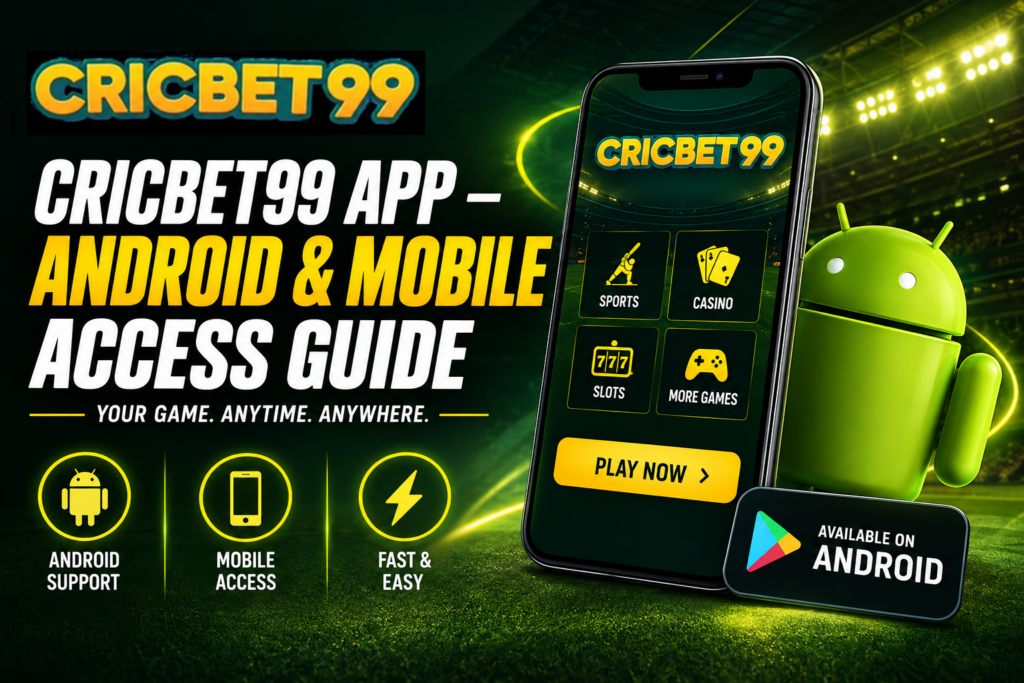 Cricbet99 App – Android & Mobile Access Guide