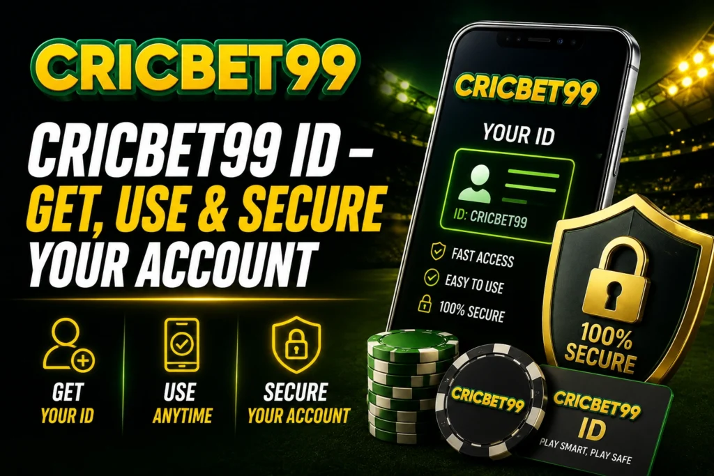 Cricbet99 ID – Get, Use & Secure Your Account​