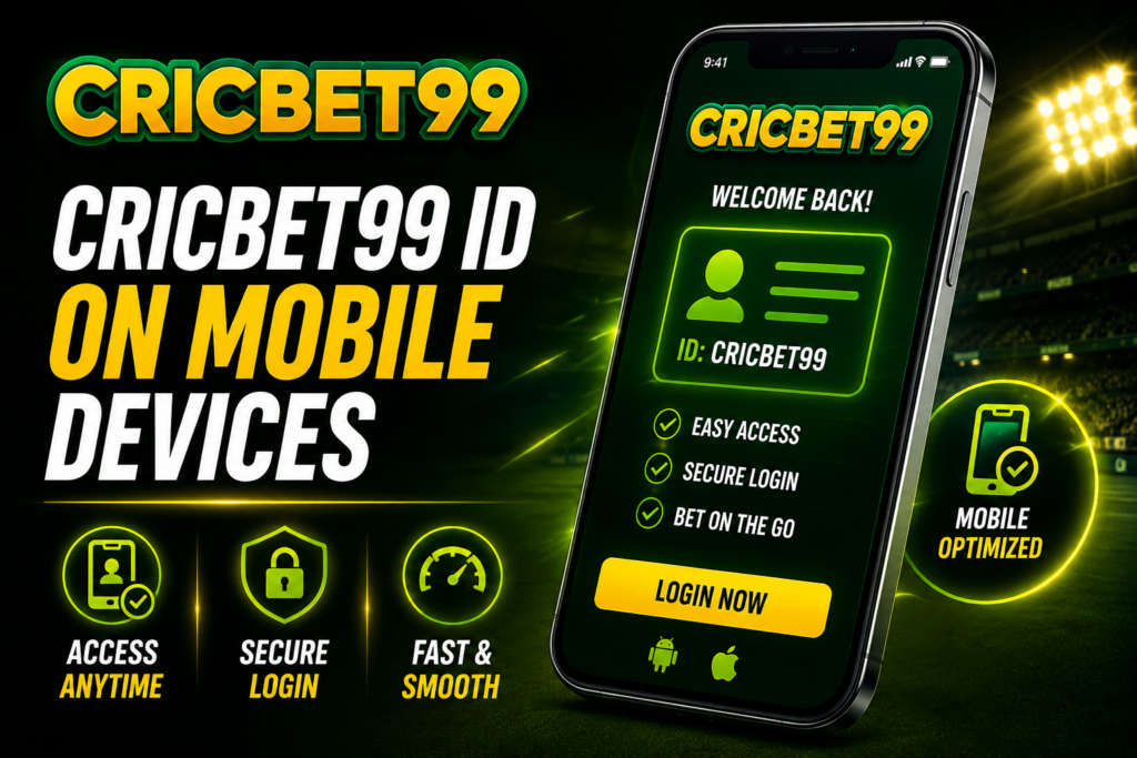 Cricbet99 ID on Mobile Devices ​