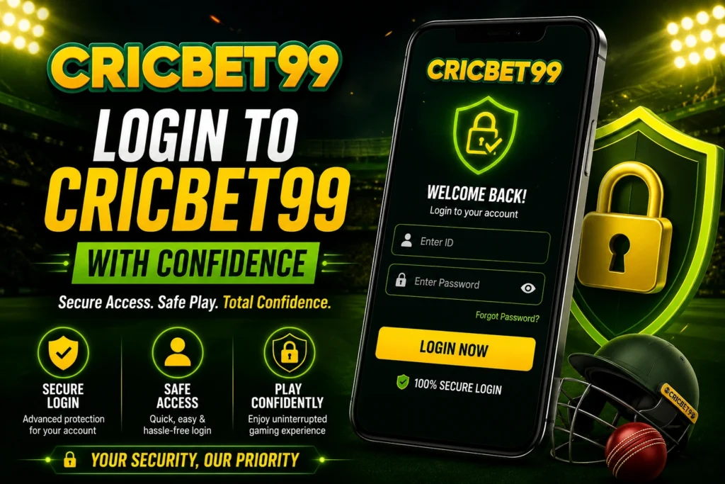 Login to Cricbet99 With Confidence