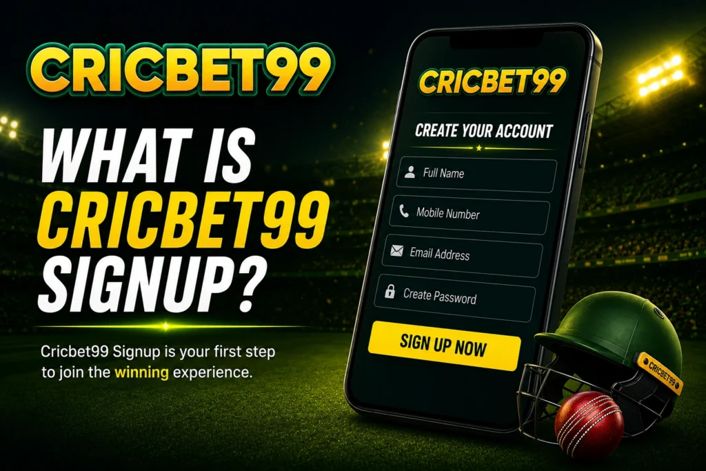 What Is Cricbet99 Signup? ​