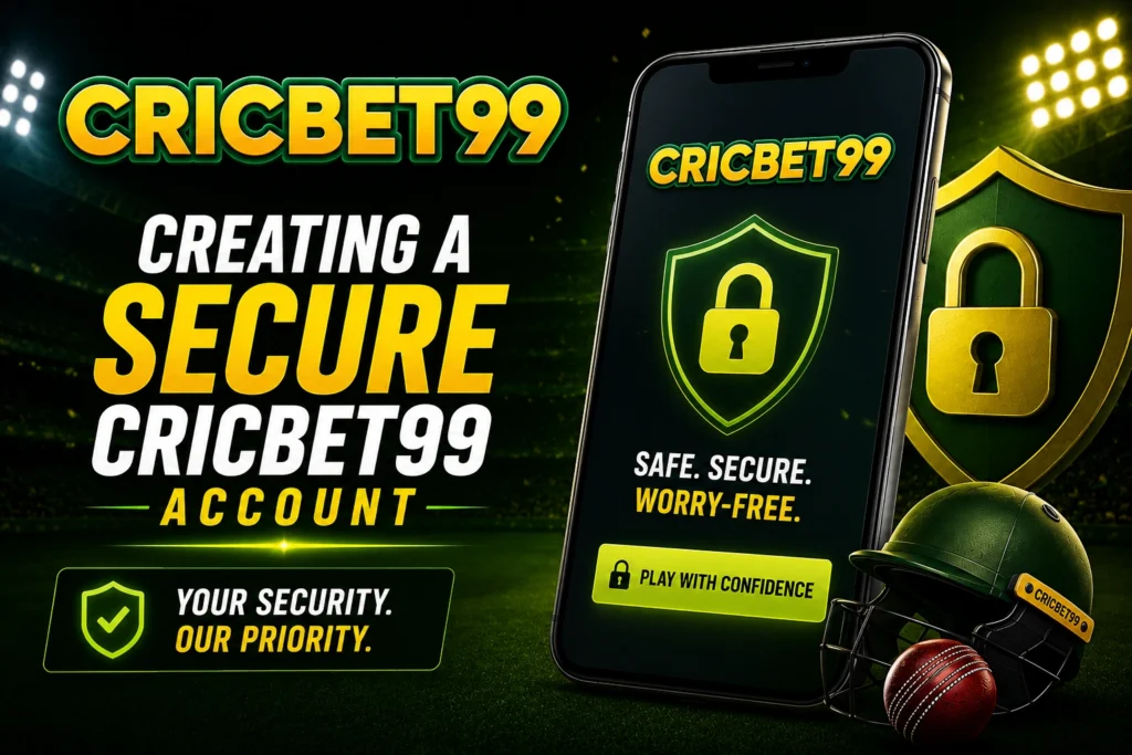 Creating a Secure Cricbet99 Account