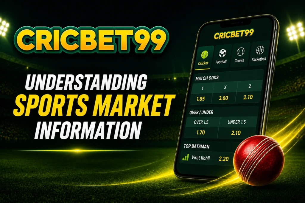 Cricbet99:Understanding Sports Market Information