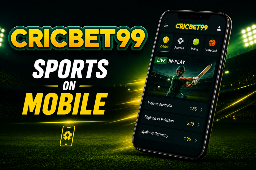 Cricbet99 Sports on Mobile ​