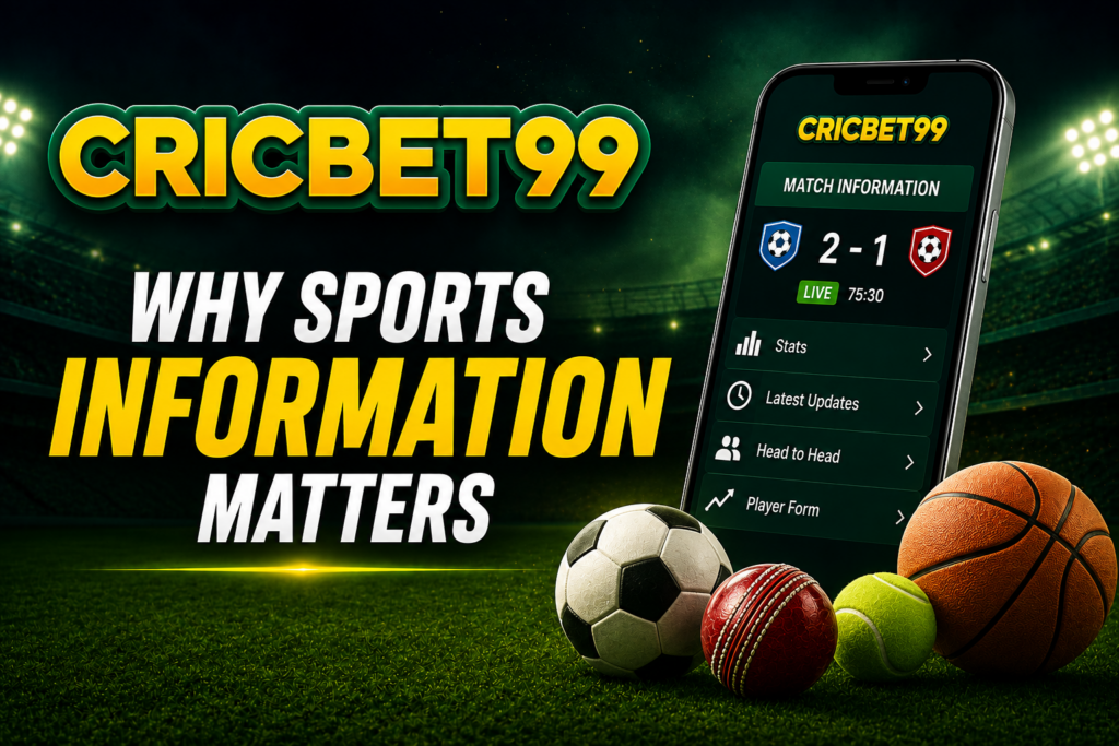 Why Sports Information Matters ​