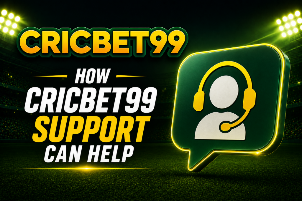 How Cricbet99 Support Can Help ​