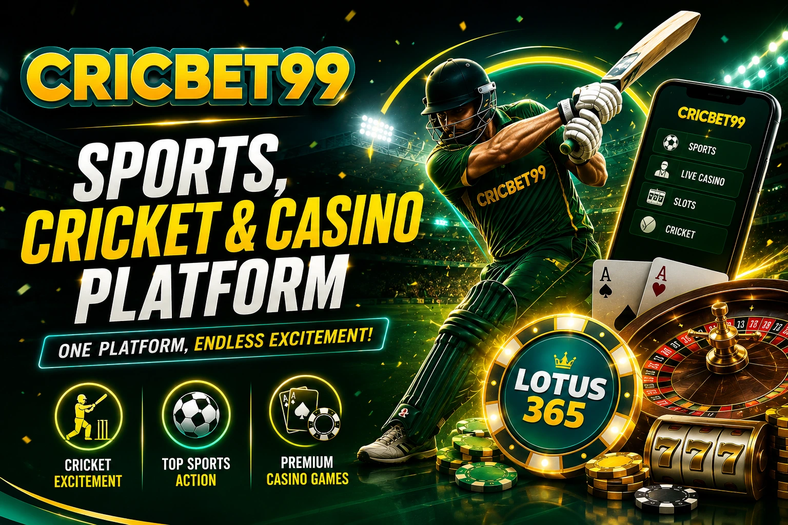 Cricbet99 Official – Online Sports & Casino Games Platform