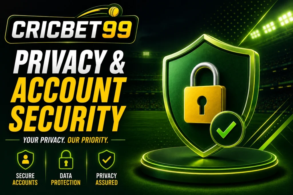 Cricbet99 Privacy & Account Security