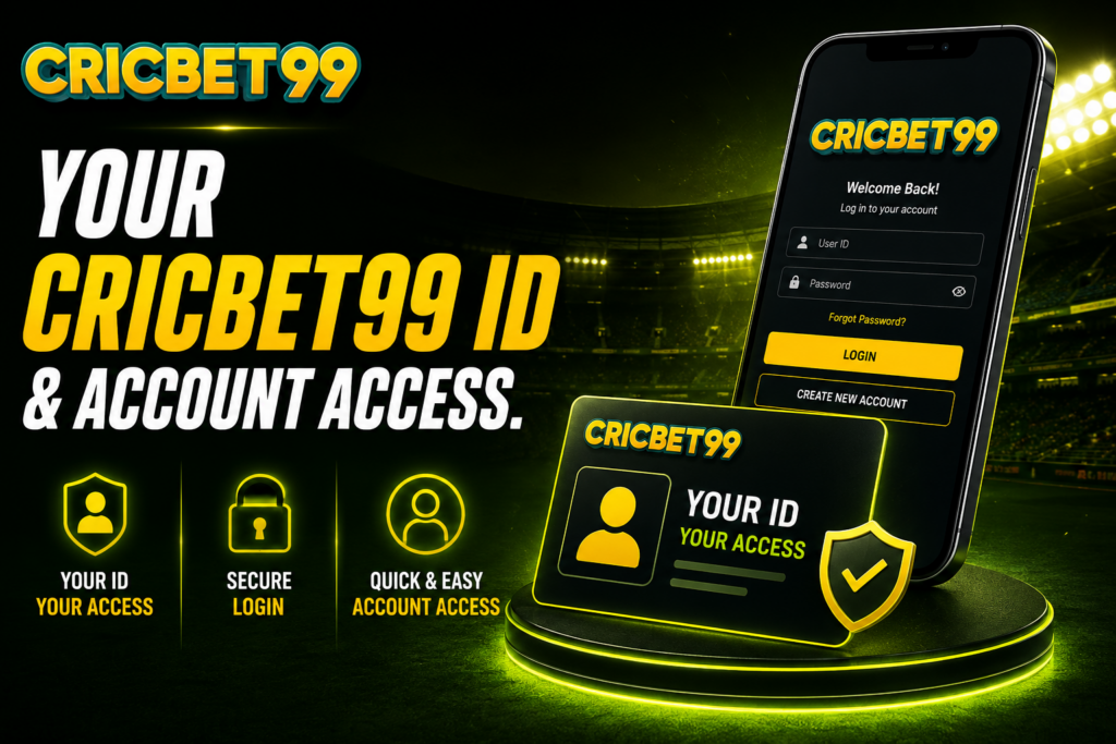 Your Cricbet99 ID & Account Access. use real logo